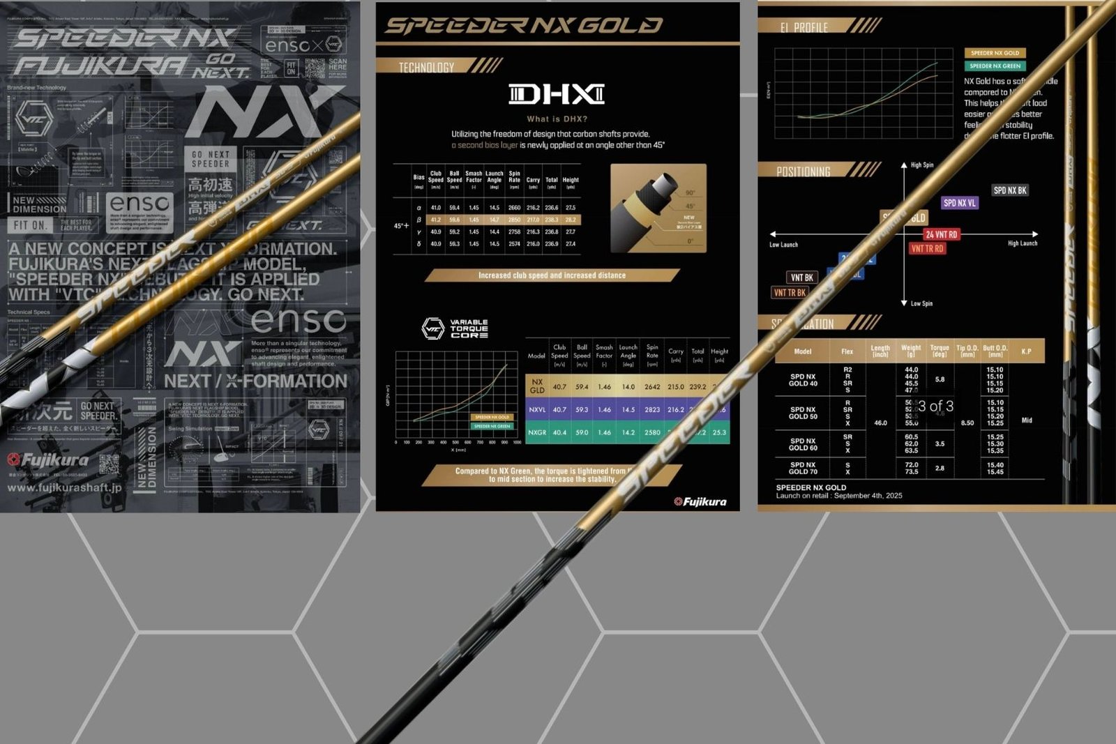ก้านไดรเวอร์ Fujikura Speeder NX GOLD