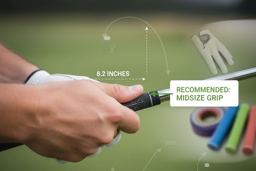 เลือกขนาดกริปให้ถูก! อาวุธลับแก้ฮุค-สไลซ์ ที่นักกอล์ฟมองข้าม