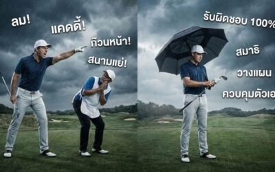 เลิกโทษลม! เลิกโทษแคดดี้! … แล้วสกอร์จะดีขึ้นทันตาเห็น (ความลับจิตวิทยาจาก GOLF54)