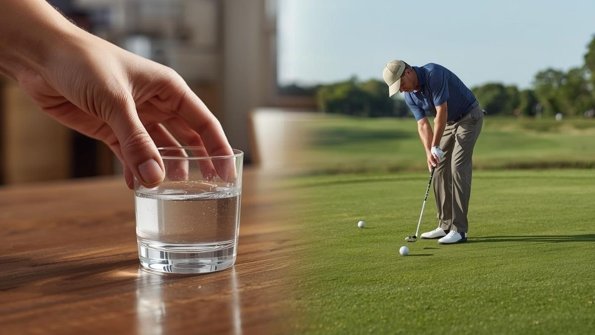 เปรียบเทียบการพัตต์กอล์ฟด้วยสัญชาตญาณกับการหยิบแก้วน้ำตามธรรมชาติ