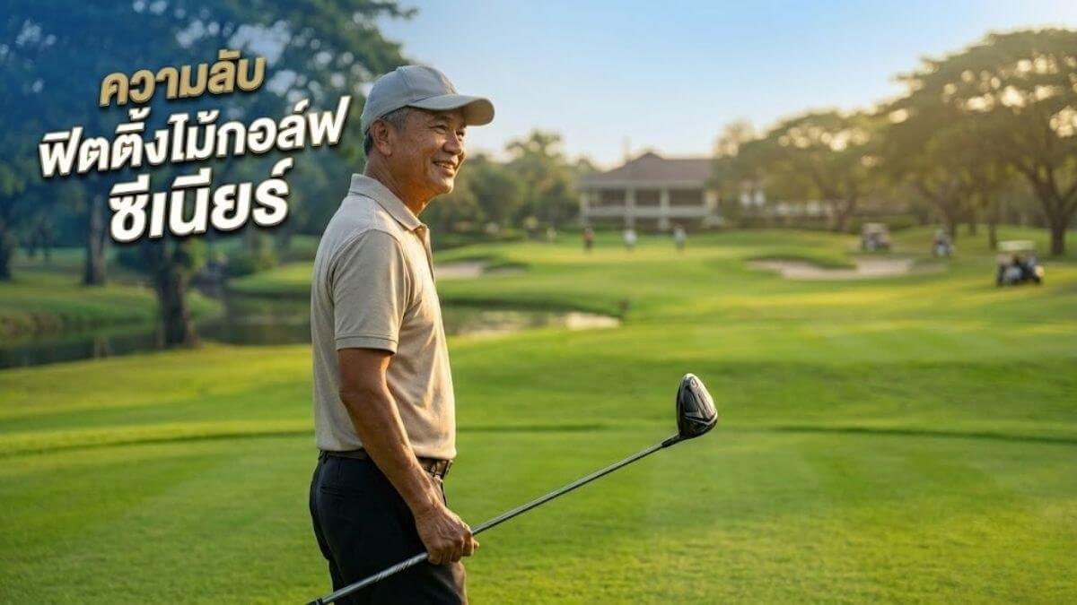 ความลับ ฟิตติ้งไม้กอล์ฟ ซีเนียร์