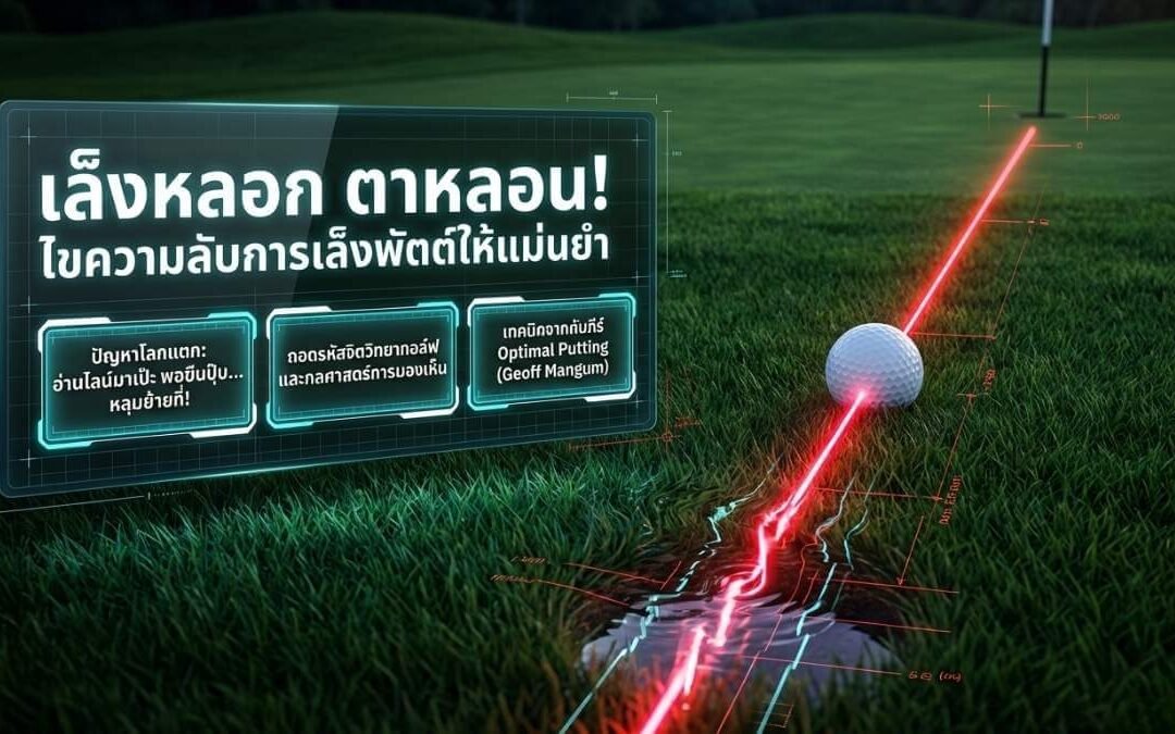 เล็งหลอก ตาหลอน! ไขความลับ “การเล็งพัตต์” ให้แม่นเหมือนจับวาง