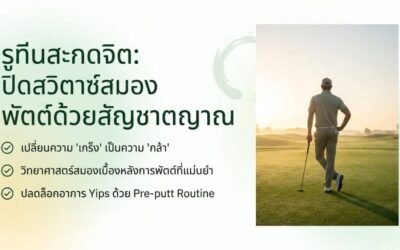 รูทีนสะกดจิต! ปิดสวิตช์สมอง แล้วให้ “สัญชาตญาณ” พัตต์แทน