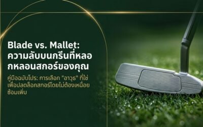 เลือกพัตเตอร์แบบไหนให้สกอร์ลด? Blade vs Mallet ความลับที่โปรไม่เคยบอกคุณ