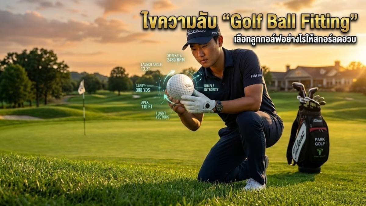 modern-guide-golf-ball-fitting ไขความลับ "Golf Ball Fitting": เลือกลูกกอล์ฟอย่างไรให้สกอร์ลดฮวบ (ฉบับมือโปร)