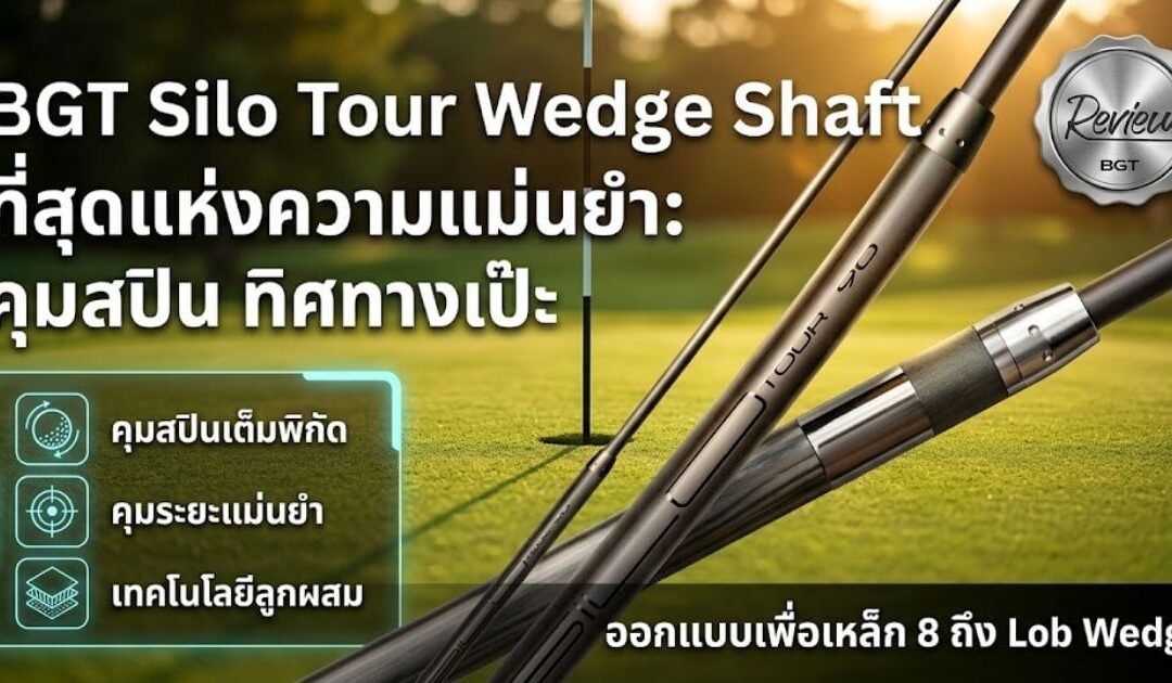 หยุดปัญหาชิพฉึก-ทิศทางเพี้ยน! เจาะลึกก้านเวดจ์ BGT Silo Tour ตัวจบของเหล็กทำคะแนน