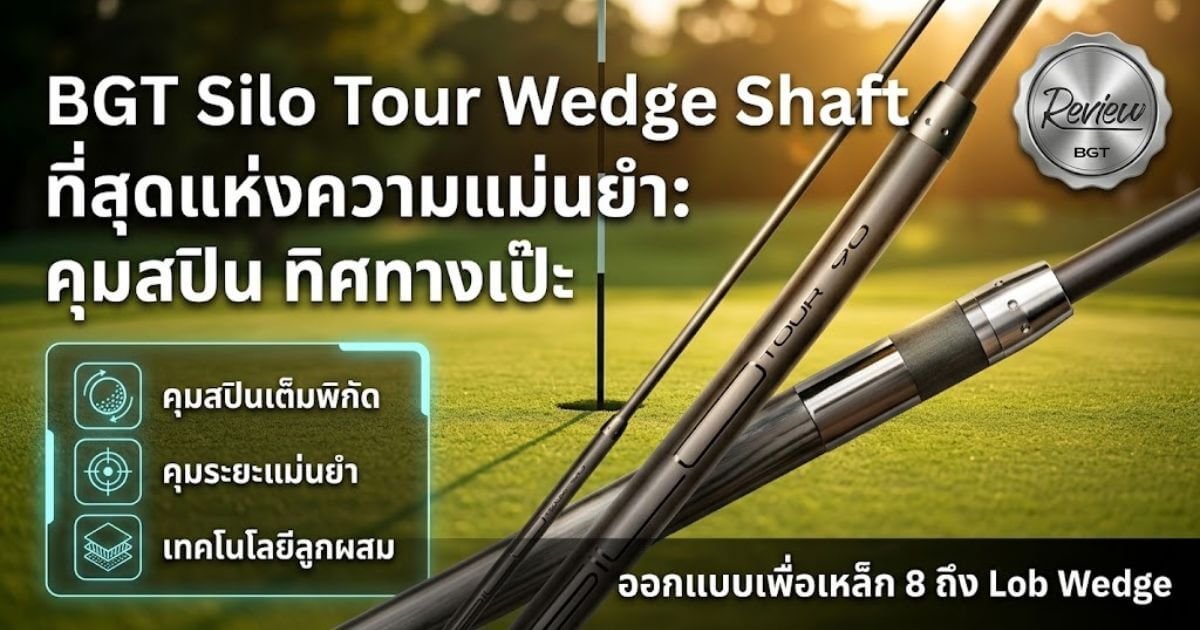 หยุดปัญหาชิพฉึก-ทิศทางเพี้ยน! เจาะลึกก้านเวดจ์ BGT Silo Tour ตัวจบของเหล็กทำคะแนน หยุดปัญหาชิพฉึก-ทิศทางเพี้ยน! เจาะลึกก้านเวดจ์ BGT Silo Tour ตัวจบของเหล็กทำคะแนน